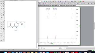 Mnova NMR Tutorial [upl. by Ahsekat]