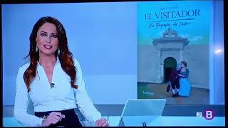 Nuevas novelas históricas El visitador en noticias IB3 [upl. by Zampardi]