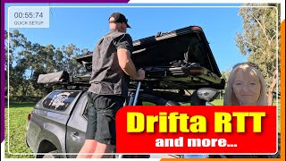 Drifta Stockton Wild Land Rooftop Tent Review [upl. by Saideman]