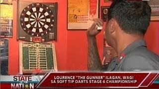 SONA Pinoy na si Lourence The Gunner Ilagan wagi sa Soft Tip Darts Stage 6 Championship [upl. by Meesak]