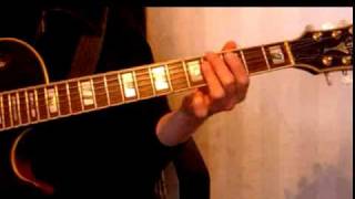 Autumn Leaves part 2 jazz guitar comping lesson [upl. by Enohpets]