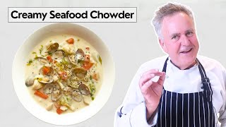 How To Make The Best Seafood Chowder  Chef Simon Gault 👨‍🍳🦐 [upl. by Adnuhser776]