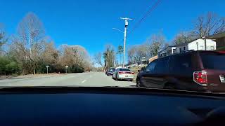 Dash Cam drive from Riverside Dr to Piney Forest Rd via Arnett Blvd in Danville VA [upl. by Atiuqet]