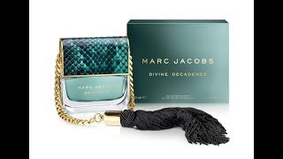 Marc Jacobs quotDivine Decadencequot Fragrance Review [upl. by Kcirttap]