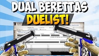 CSGO  Dual Berettas Duelist Trade Up  Road To Dream Loadout [upl. by Essex96]