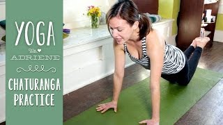 Chaturanga Practice  Yoga For Beginners [upl. by Oeflein]