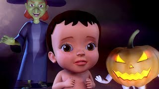 Halloween Songs for Kids  Trick or Treat Baby Songs  Infobells Hindi Rhymes [upl. by Yesima]