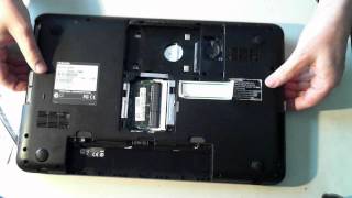 Toshiba Satellite C850D Disassembly [upl. by Orgell]