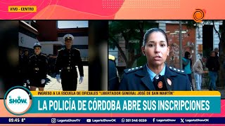 👮Comenzó la inscripción de ingreso a la escuela de oficiales de la policía de Córdoba👮‍♀️ [upl. by Yrod379]