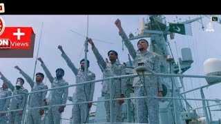 PAF  Song Sher Dil Shaheen By Rahat Fateh Ali Khan Featuring Imran Abbas  HD [upl. by Noyad]