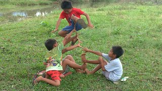 quotLuksong Tinikquot Traditional Filipino Game in the Philippines Larong Pinoy  Batang Pinoy [upl. by Altis]