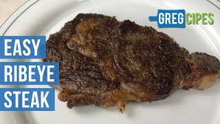 Panseared Ribeye Steak – Gregcipes [upl. by Chen]