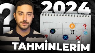 2024 Yılı İçin Milyoner Edecek 11 Kripto Tahminim 2 Bölüm [upl. by Aura438]