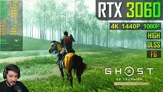 RTX 3060  Ghost of Tsushima  It Runs Super Well [upl. by Marguerie]