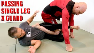 Single Leg X and Saddle Entries with Straight Ankle Lock and Heel Hook Finishes [upl. by Rahm710]