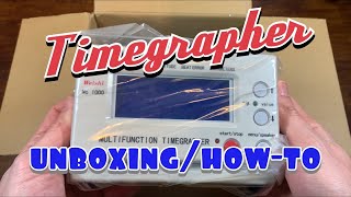 Timegrapher Unboxing and First Use Weishi No 1000 [upl. by Joleen486]