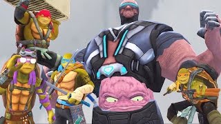 Teenage Mutant Ninja Turtles Legends TMNT The Movie VS Krang Boss [upl. by Laforge]