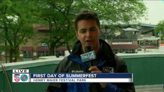 First day of Summerfest 2017 [upl. by Sibie424]