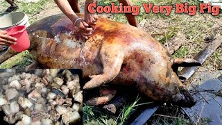 Traditional Style Pork CookingPork RecipeCooking and Eating Pork [upl. by Berner349]