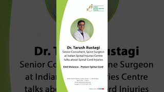 Join us as Dr Tarush Rustagi Spinal Surgery [upl. by Noxin]