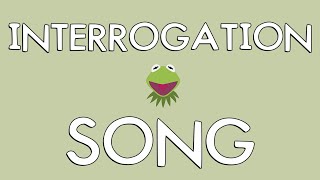 Interrogation Song backing track karaoke instrumental The Muppets [upl. by Yror]