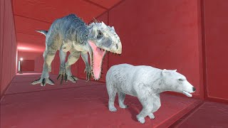 Indominus Rex In The Tunnel  How To Escape [upl. by Margarete]