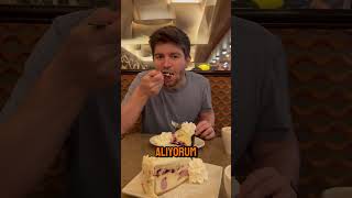 En Leziz Cheesecake Deneyimi  🍰cake cheesecake food keşfet fyp vlog reels shorts [upl. by Ayhdiv]