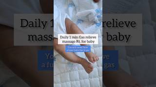 3 simple steps to help baby pass gas shorts newborn babycare [upl. by Fritz641]