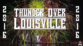 Full Thunder Over Louisville Fireworks Show 2016 HDEnhanced Audio [upl. by Retloc]