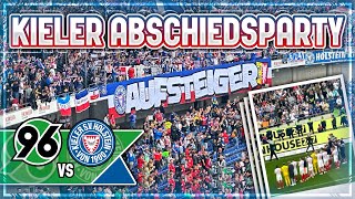 Vlog Hannover 96  Holstein Kiel  Kieler Abschiedsparty in Hannover [upl. by Noyad108]