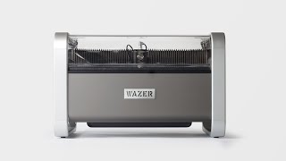 FROM THE ARCHIVES Introducing WAZER The First Desktop Waterjet [upl. by Eelamme844]