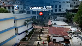 Noticiero de Guayaquil Emisión Central 170724 [upl. by Aerbma945]