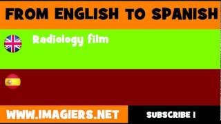 ESPAÑOL  INGLÉS  Película para radiología [upl. by Aicxela]