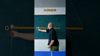 The lever converted from a onemeterlong wooden ruler is really easy to use Science experiment Ed [upl. by Kahaleel]