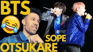 BTS SOPE OTSUKARE REACTION  WHAT IS THIS HAHA [upl. by Anaeco791]