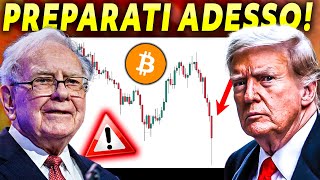 ⛔️BITCOIN ADESSO CI SIAMO⚠️Questo è quello che potrebbe succedere  ⚠️ Italia Crypto News [upl. by Oneal]