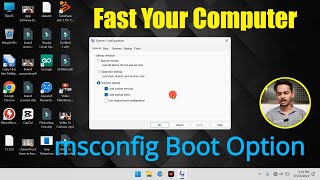 msconfig  msconfig boot  msconfig boot options  Windows 10 [upl. by Socram]