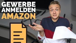 Amazon FBA Gewerbe anmelden  Gewerbeanmeldung Amazon FBA erklärt Anleitung [upl. by Ailuj]