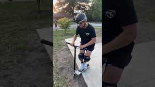 WORLDS BEST SCOOTER TRICK scooterstunts scootertricks skatepark scoot sportsequipment scoot [upl. by Ehcadroj]