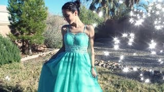 Prom Series Once Upon A Princess Dressamp Makeup [upl. by Megargee]