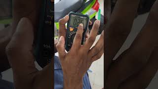 Auto range multimeter usage in Malayalam automobile autoelectrical obd electricvehicle [upl. by Alleirbag]