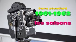 1961 1962 les saisons film 8mm 4K [upl. by Airdua]