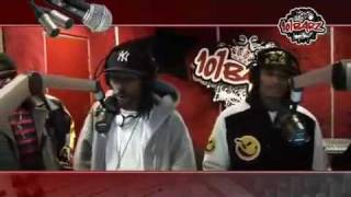 New Bone ThugsNHarmony Freestyle 101 Barz Holland 2009 [upl. by Ennahs]