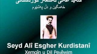 Seyd Alî Esgher Kurdistanî  Xemgîn u Dil Peşêwim  سه‌ید عه‌لی ئه‌سغه‌ر  خه‌مگین و دڵ په‌شێوم [upl. by Eselrahc]