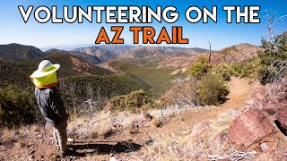 Trail Work in the Rugged Mazatzal Wilderness  Arizona Trail Passage 23  Arizona Trail Association [upl. by Ydieh]