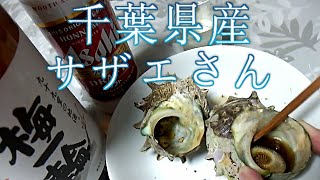 ご当地お取り寄せグルメ～２ 千葉県産サザエが飲兵衛を癒す [upl. by Hannis627]