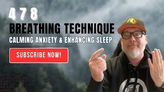 478 Breathing Technique Calm Anxiety Improve Sleep [upl. by Sheba55]