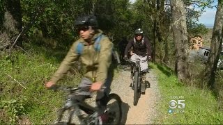 TRAIL WARS Hikers and mountain bikers fighting in Marin over wild land trail access [upl. by Areip]