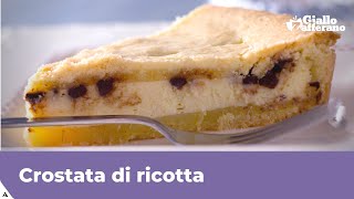 CROSTATA DI RICOTTA CON GOCCE DI CIOCCOLATO [upl. by Edals80]