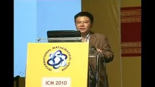 Ngo Bao Chau  Endoscopy Theory of Automorphic Forms ICM 2010 [upl. by Esenaj]